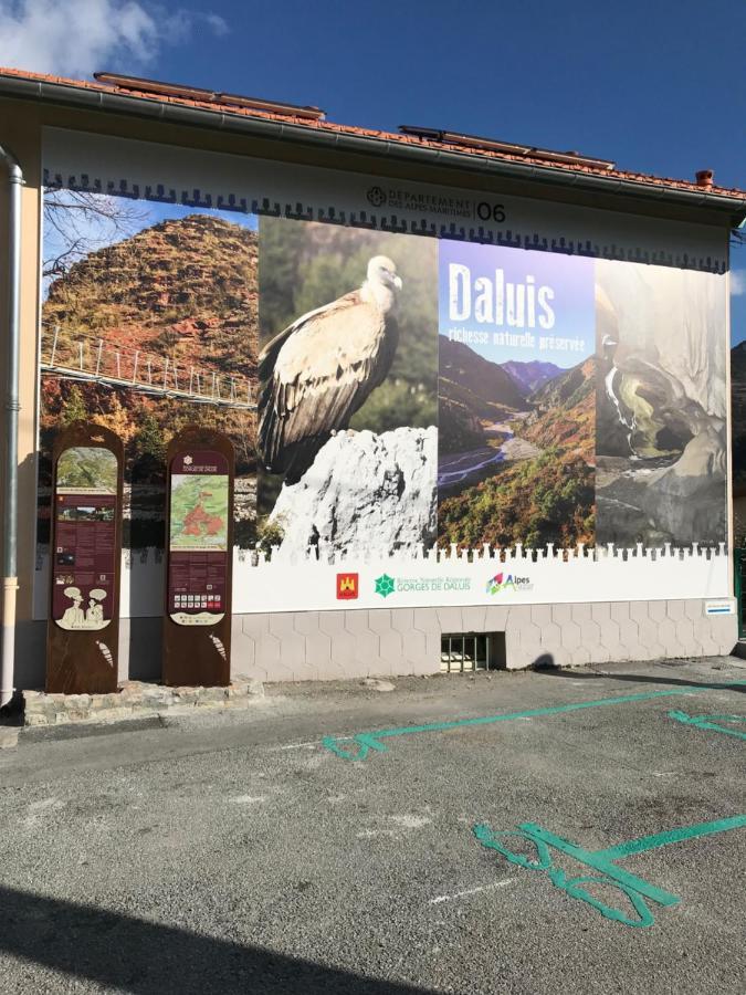 Gite De La Fontaine Gorges De Daluis Eksteriør billede
